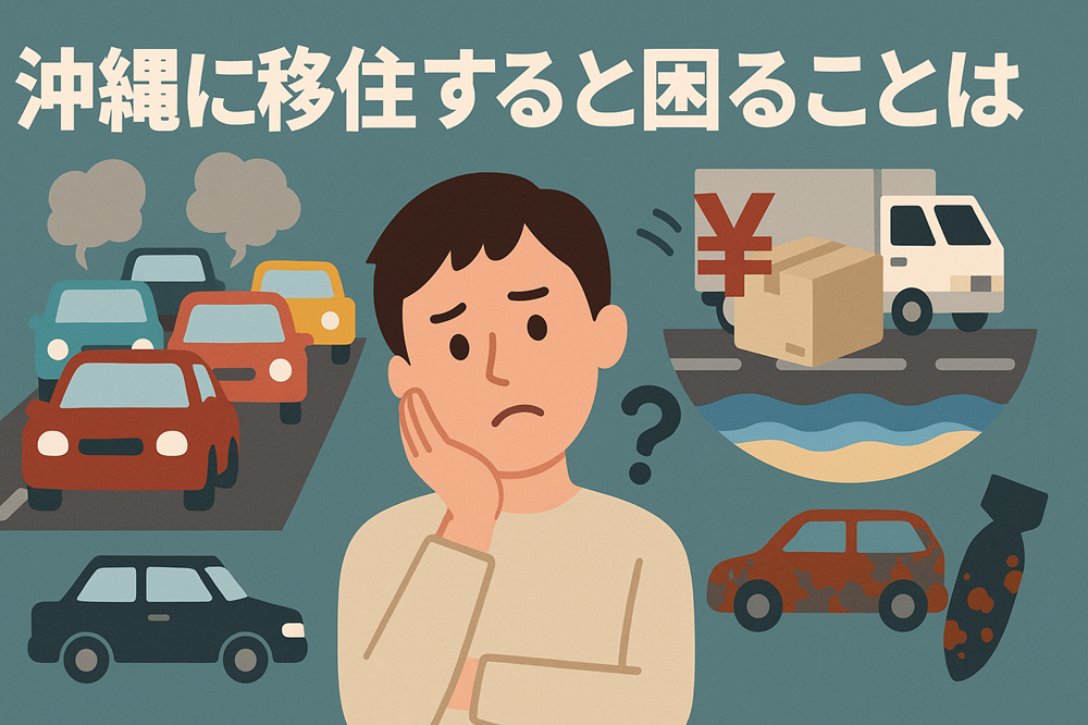 沖縄に移住すると困ること